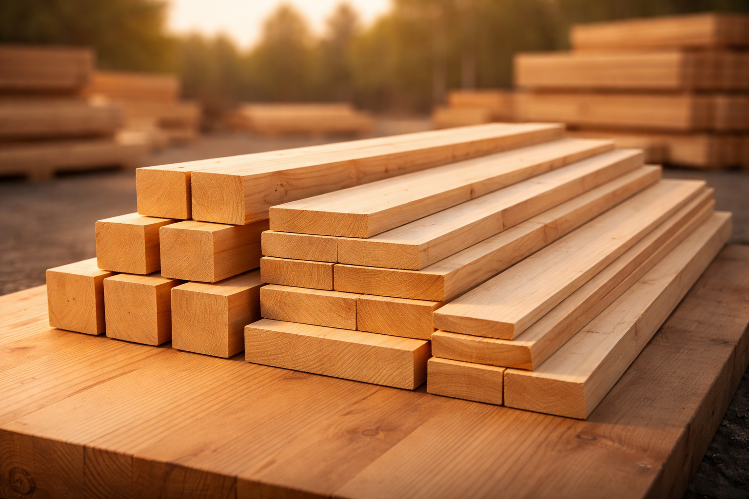 Пиломатериал 1-3 сорта